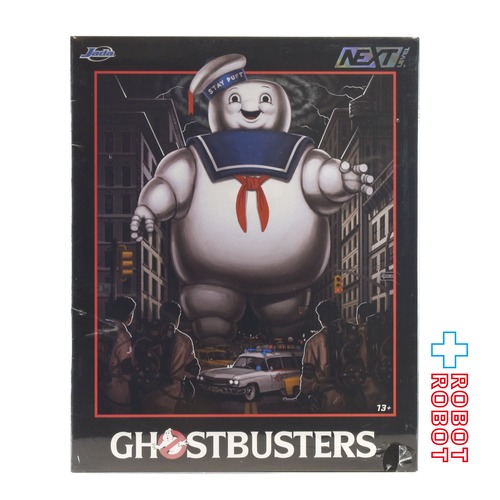 JADA TOYS ハリウッド・ライズ・ナノシーン・ジオラマ ステイパフ マシュマロマン w/ ナノ ECTO-1 ビークル 未開封