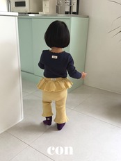 韓国子供服 / 26Autumn / CON / CONチョンクフリルレギンス / キッズ / 秋服 *1~4*