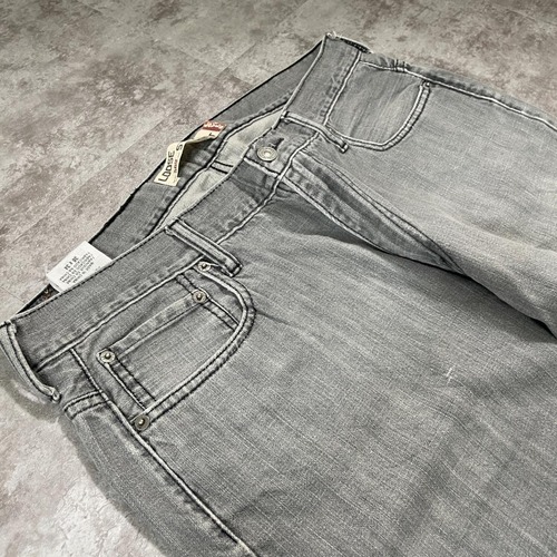 【W36 L34】 usa levi's 先染ブラック リーバイス 569 詳細写真8