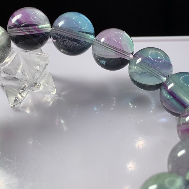 f45グラデーションフローライトブレスレット