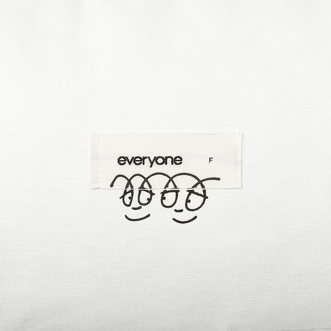 everyone loves MARENCO throwie cushion by j.30000 (WHITE) | everyone