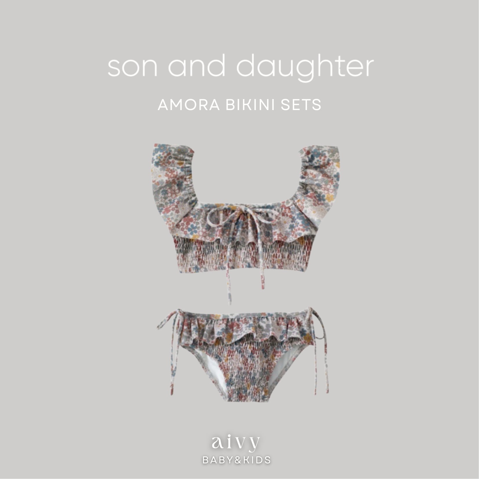 【即納/送料無料】son and daughter / Amora Bikini Sets