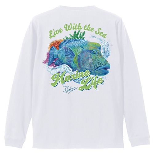 【長袖Tシャツ（ロンT） United Athle 5.6oz】ナポレオンフィッシュ