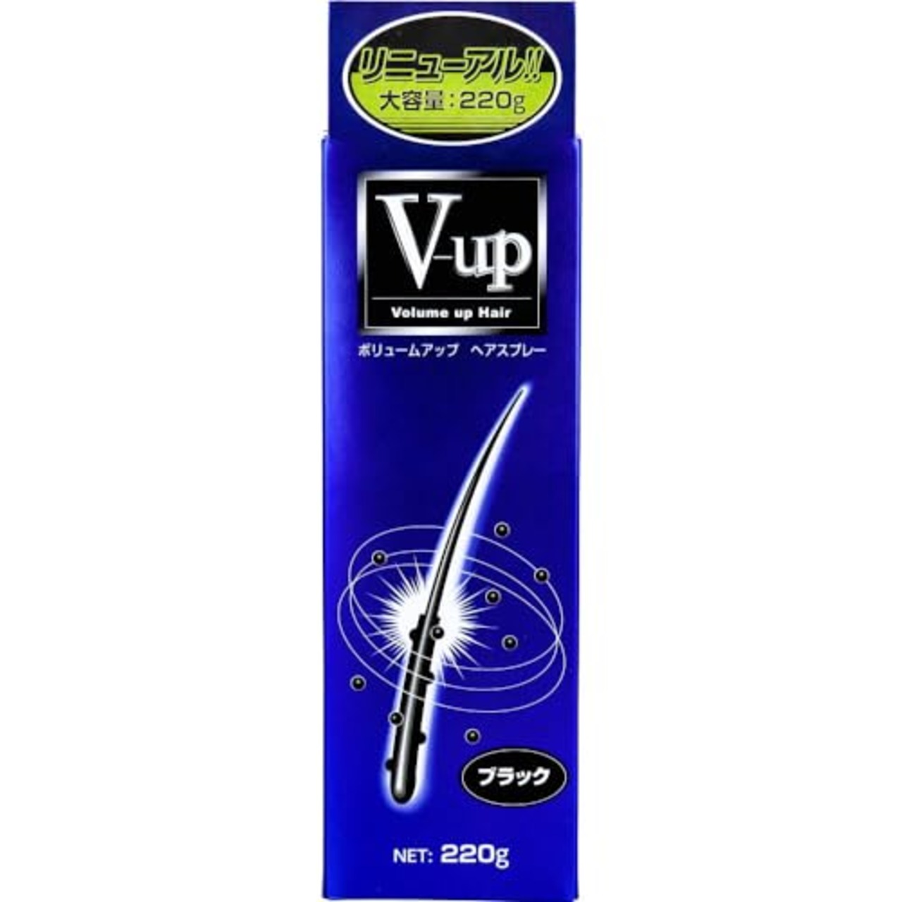 ピノーレ V-up ボリューム アップヘアスプレー ブラック 200g