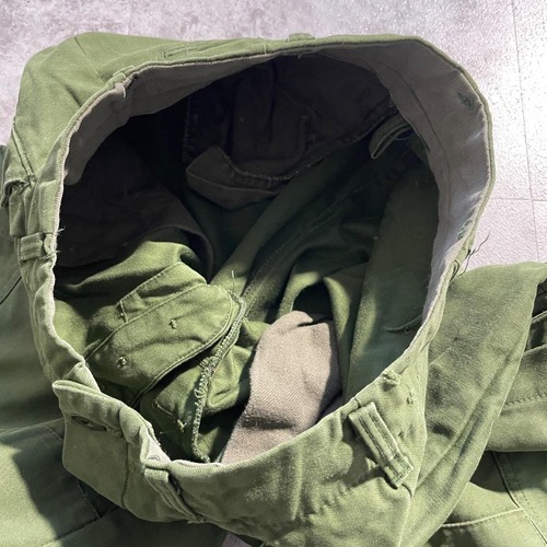 60-70s スウェーデン軍 実物 M-59 フィールドパンツ C46 w25 詳細写真9