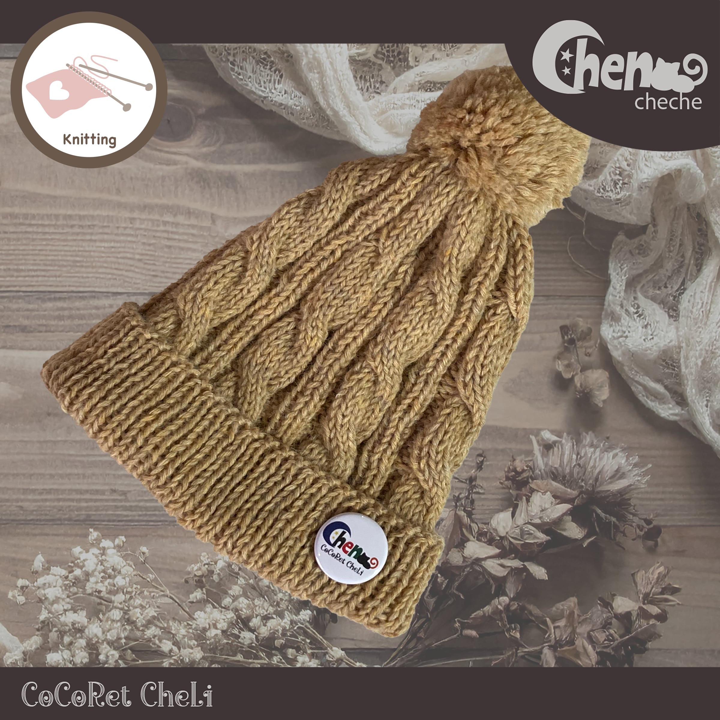 ニット帽 キュート(レモンフィズ)