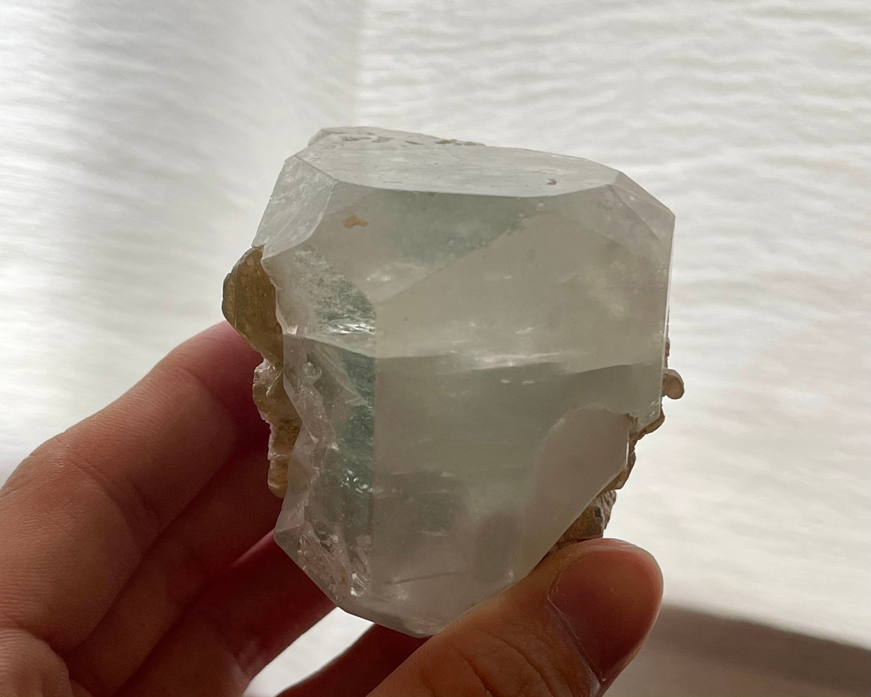 アクアマリン / モルガナイト / マイカ【Aquamarine & Morganite with
