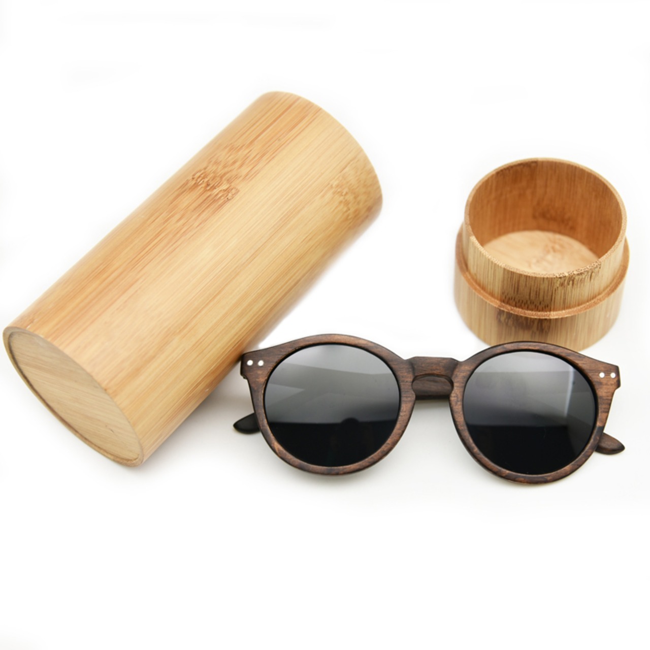 Wood Boston Round Sunglasses / ウッド ボストン ラウンド サングラス