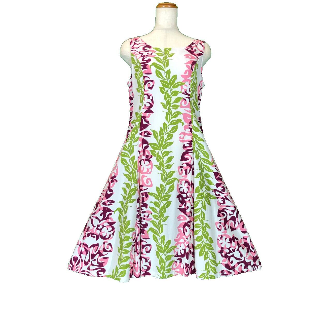 ハワイアンドレス ムームー リゾートワンピース Sサイズ さらりと