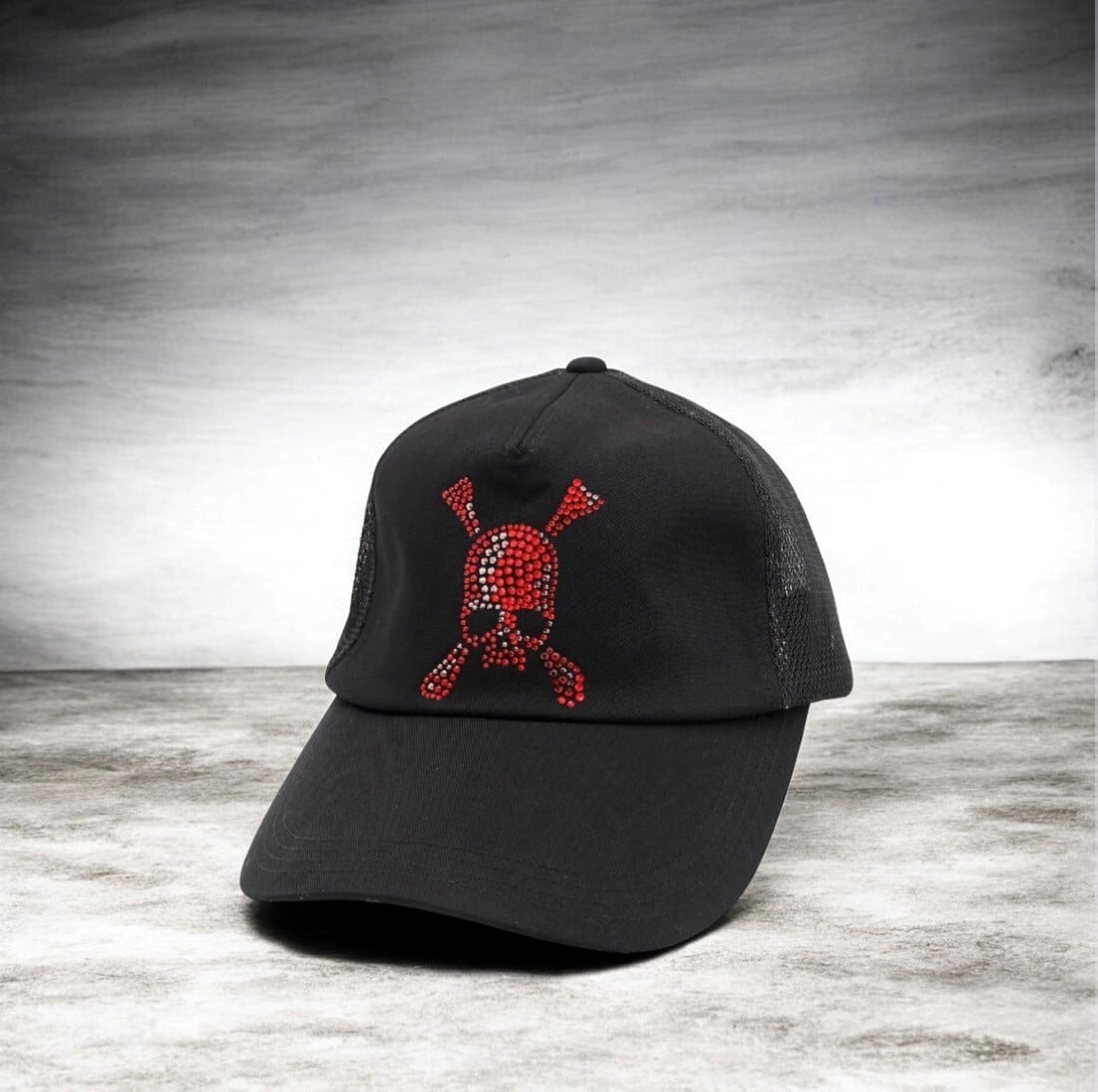 SWARO SKULL B/B CAP / RED | DETRUIRE