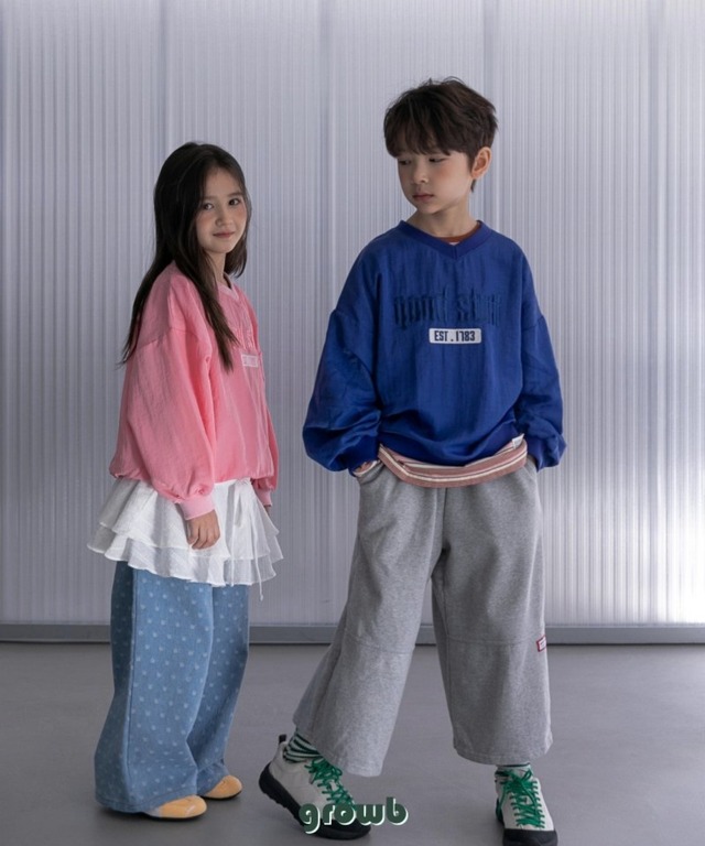 《送料無料》予約:ドッティポップパンツ【growb】※ジュニアサイズ