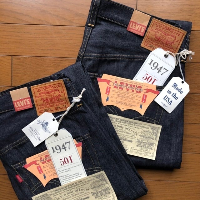 NOS(デッド品) Levi's LVC(米国製) 501XX 1947年 34-34 | Room ...