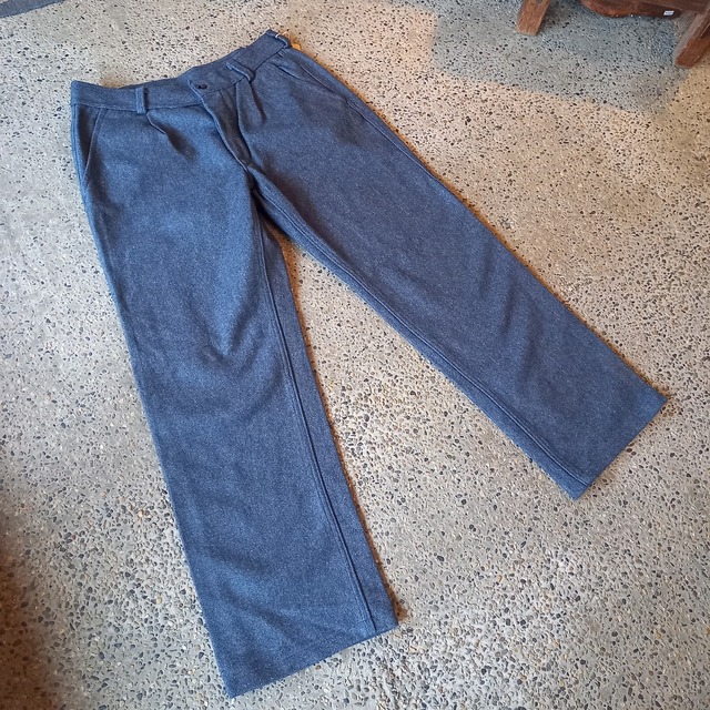 イタリア製 ウールワークパンツ used [212009]