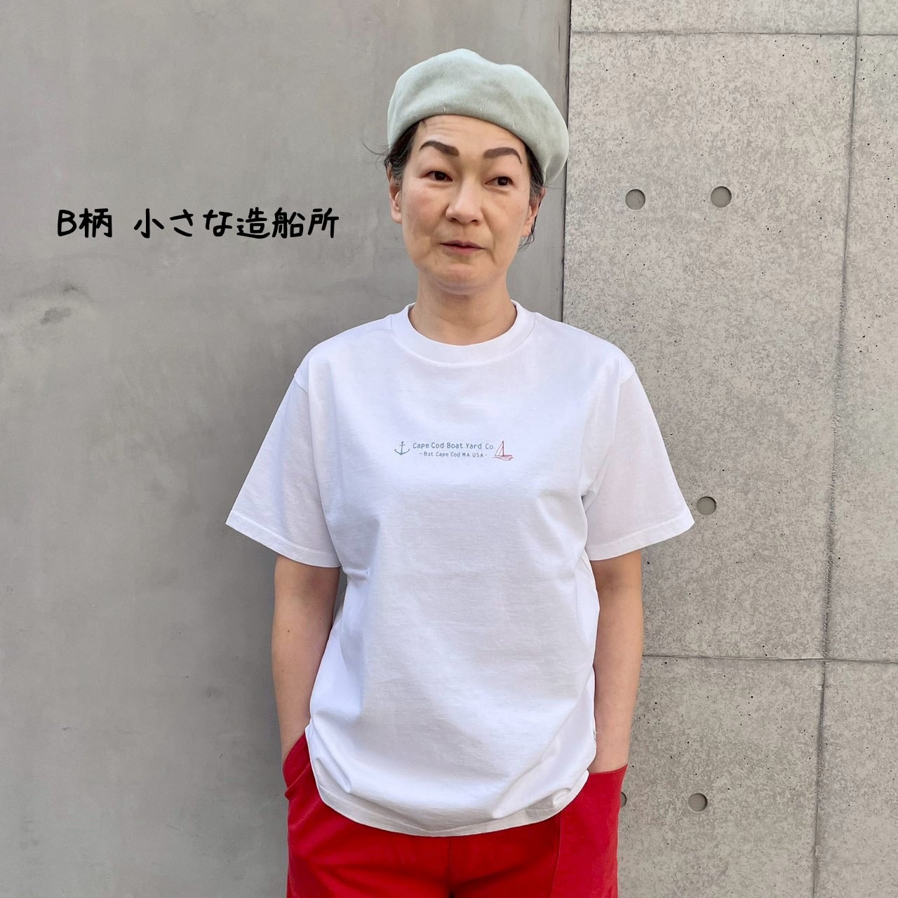 試着のみ＊快晴堂 コットン Tシャツ プルオーバー 白 Tシャツ | 快晴堂
