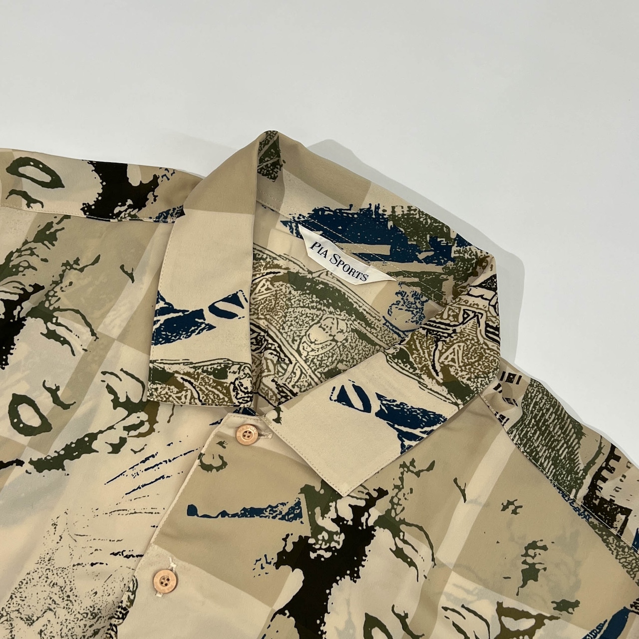 PIA SPORTS ピアスポーツ アートデザイン 長袖シャツ 柄シャツ 5/メンズ/マリリンモンロー/ビンテージ