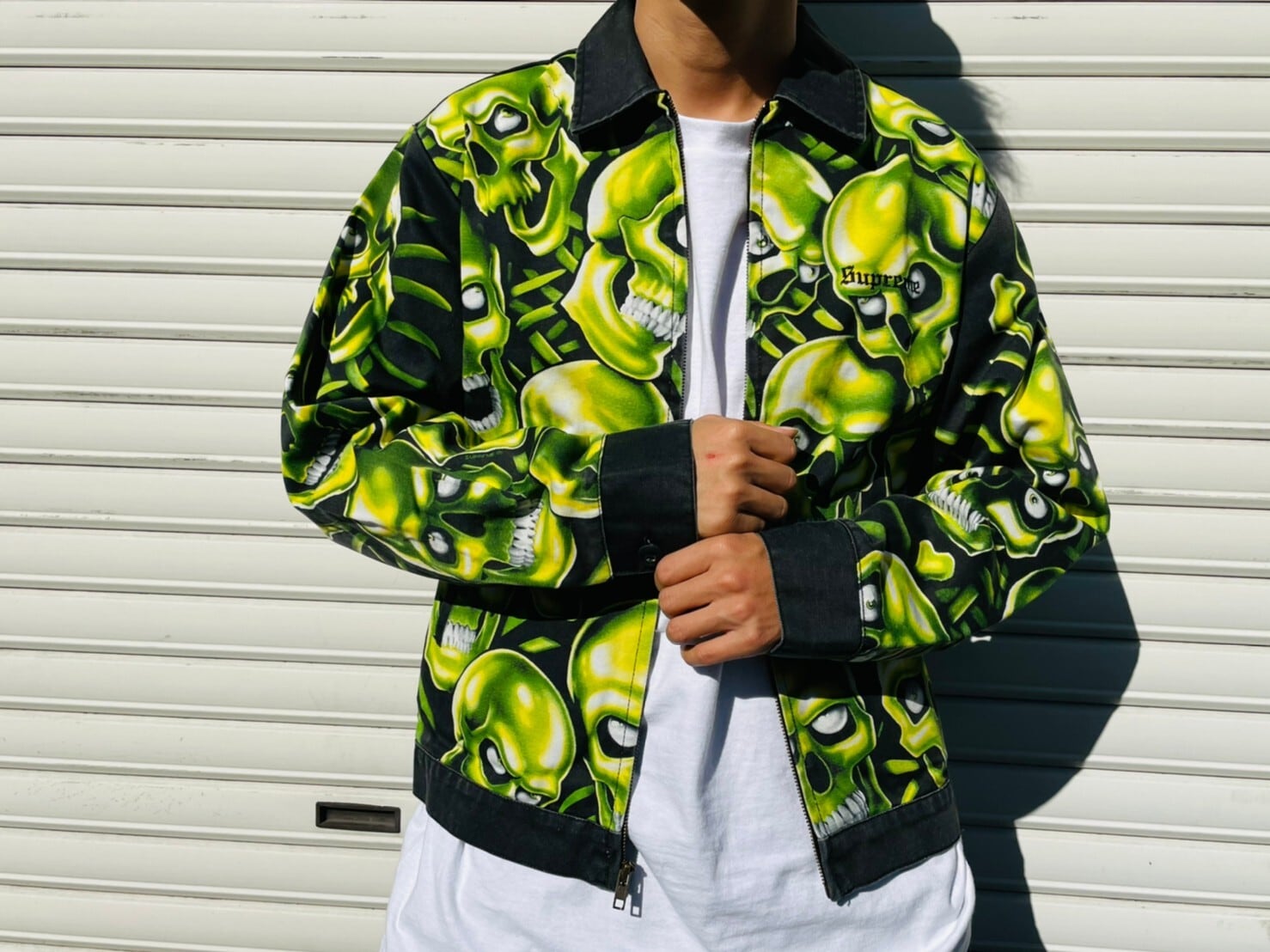 30％OFF Supreme SKULL PILE WORK JACKET SMALL HD2441 | BRAND BUYERS  