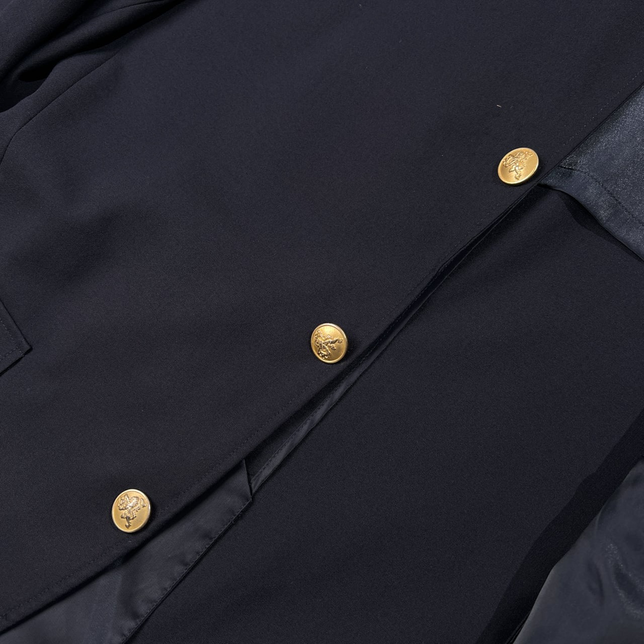 VAN JAC ヴァンヂャケット 金ボタン ブレザー テーラードジャケット サイズ A6(A5程度) /ネイビー/アイビー/トラッド