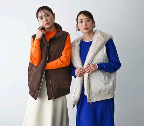 D8618　エコダウンベスト