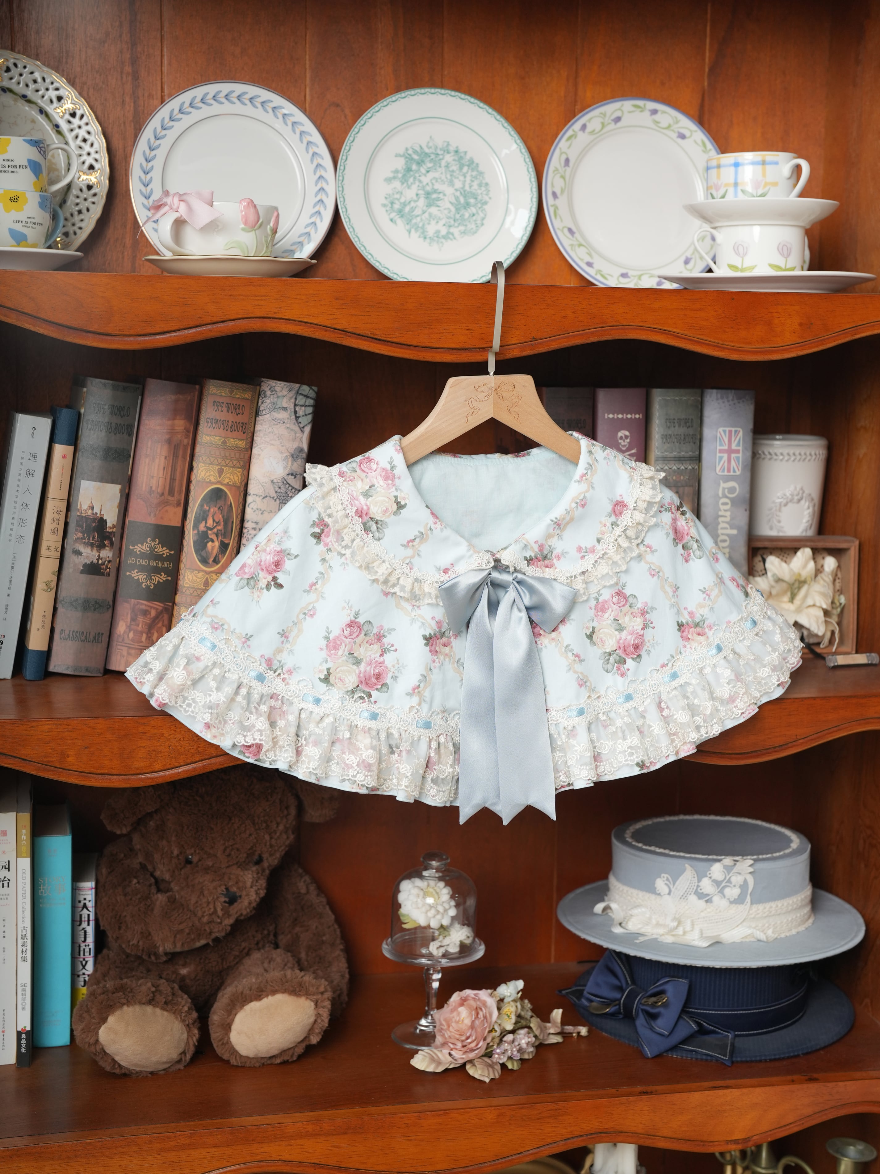 Fashion Show】フローレンス・ブーケ ベストジャンパースカート+ケープ