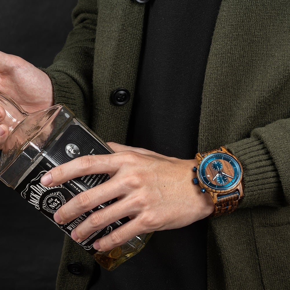 Luxury Wood Quartz Movement Watch【BJ0537】 | BOBO BIRD JAPAN's