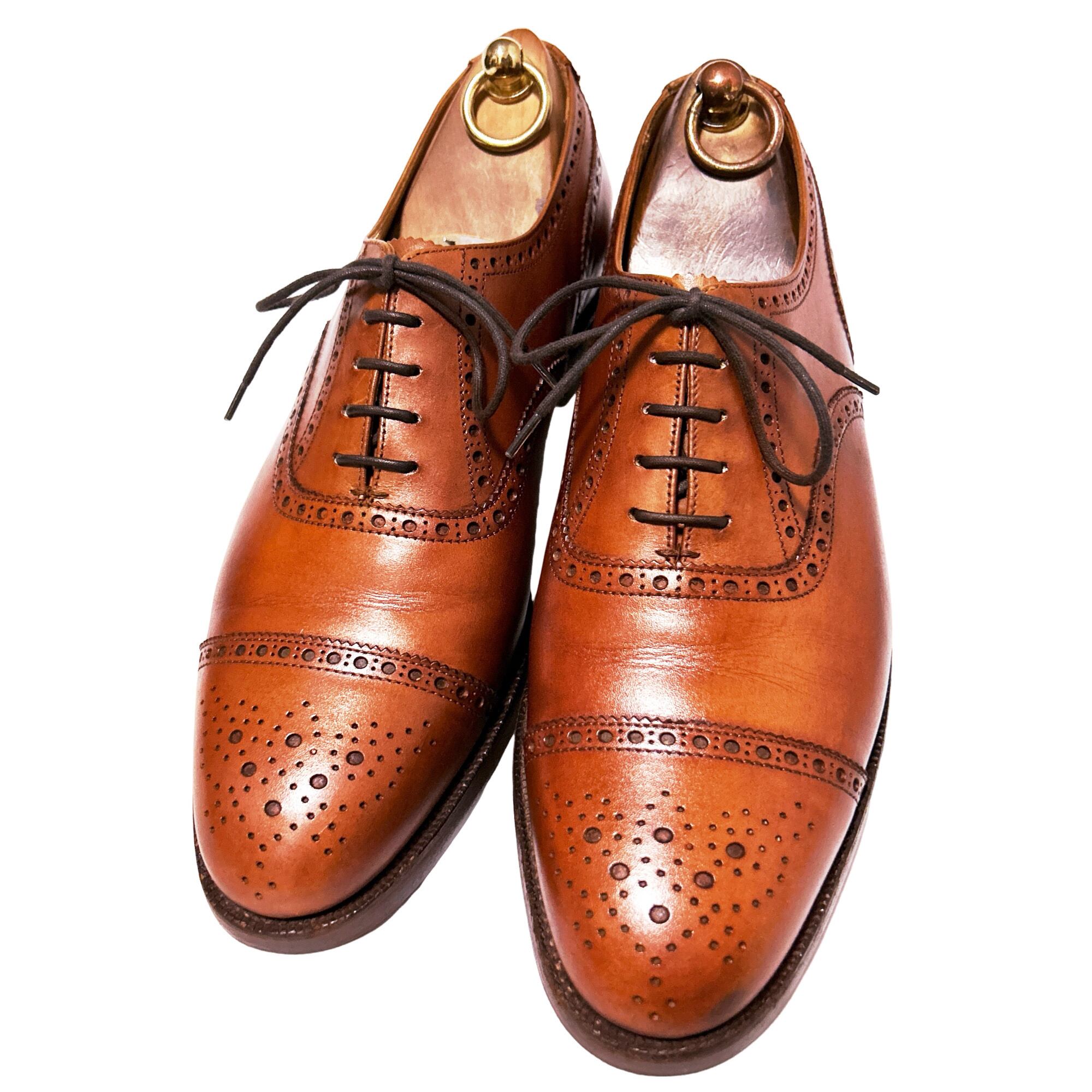 CROCKETT&JONES WESTMINRTER セミブローグ 8E