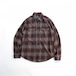 【GEORGE】Plaid Flannel Shirt M