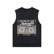 VINTAGE ストリート LoveMoneyBaby Tシャツ T802