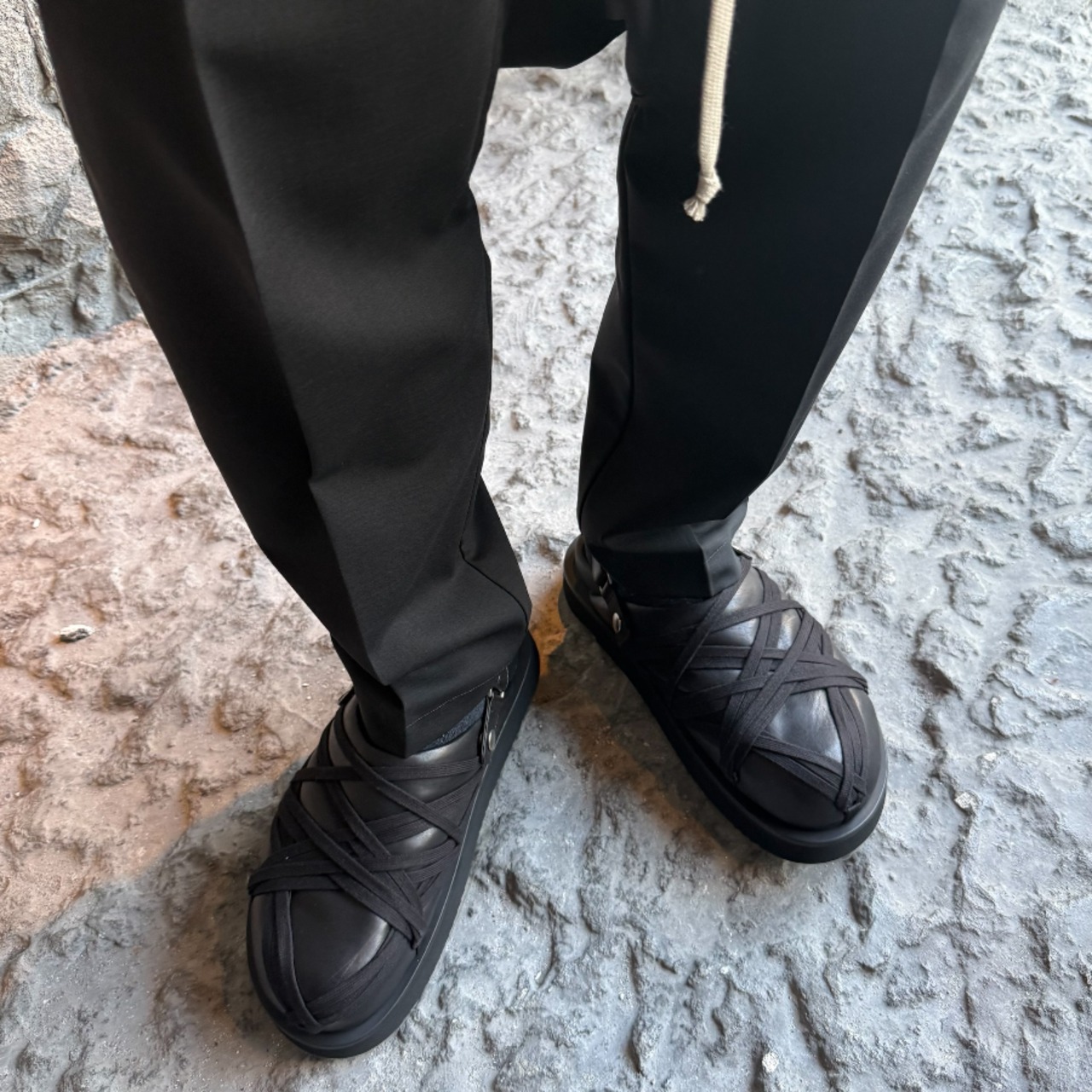 【Rick Owens】PADDED MEGALACE  PLATFORM - 7