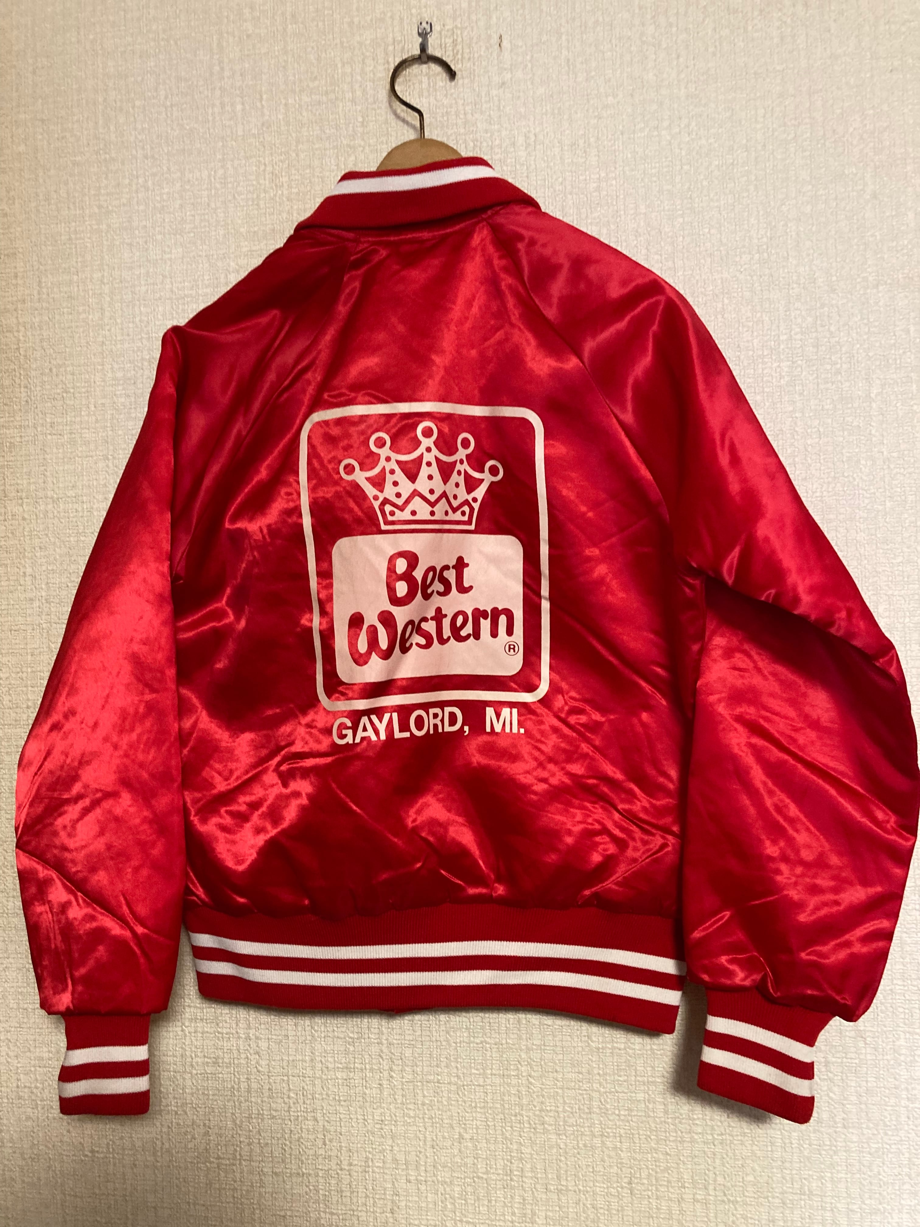 staff nylon jacket 90s 企業モノ
