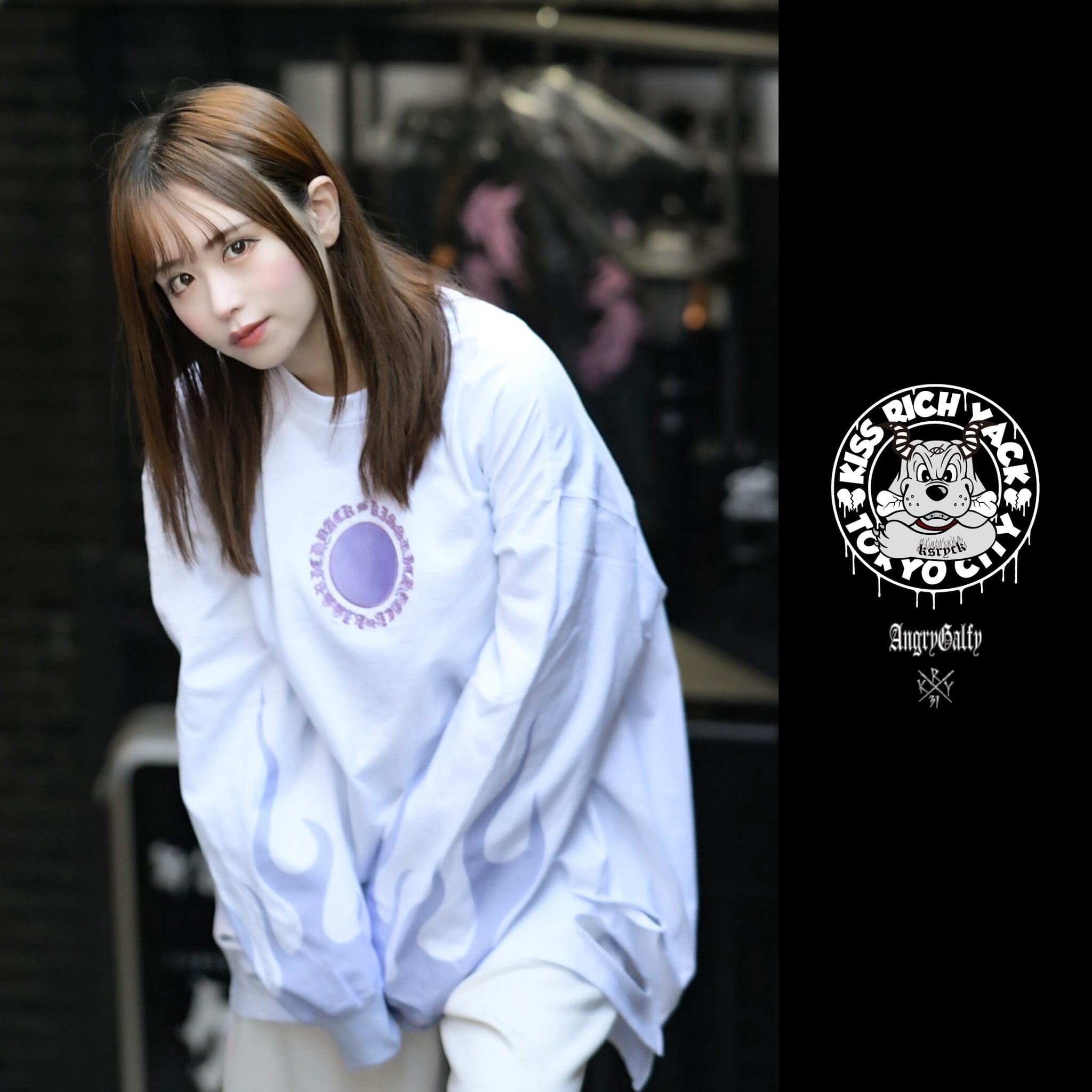 即納】「炎上ダメージロンT」 | KRY clothing