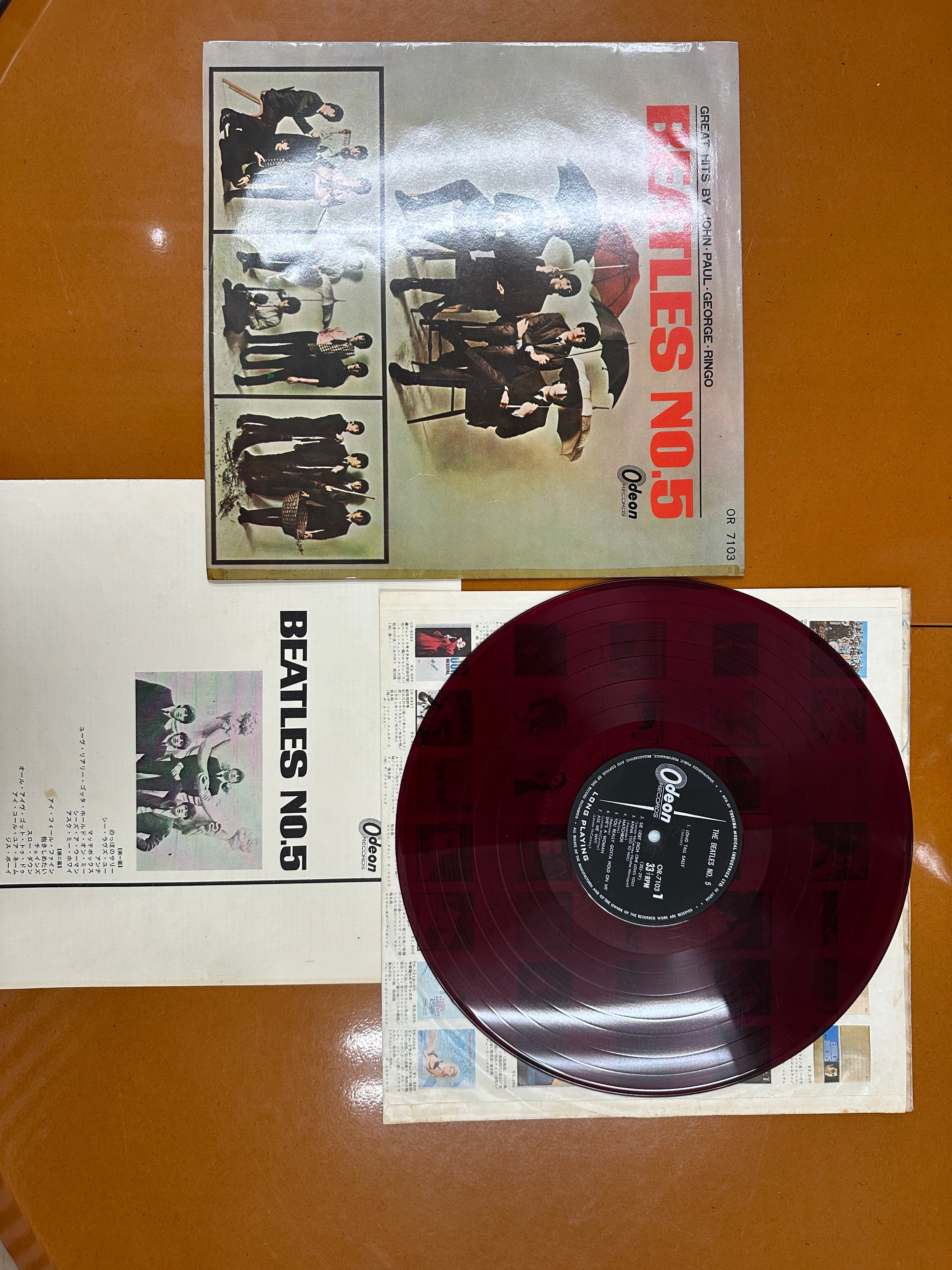 LP】BEATLES/Beatles No. 5 | SORC 中古アナログレコード専門店