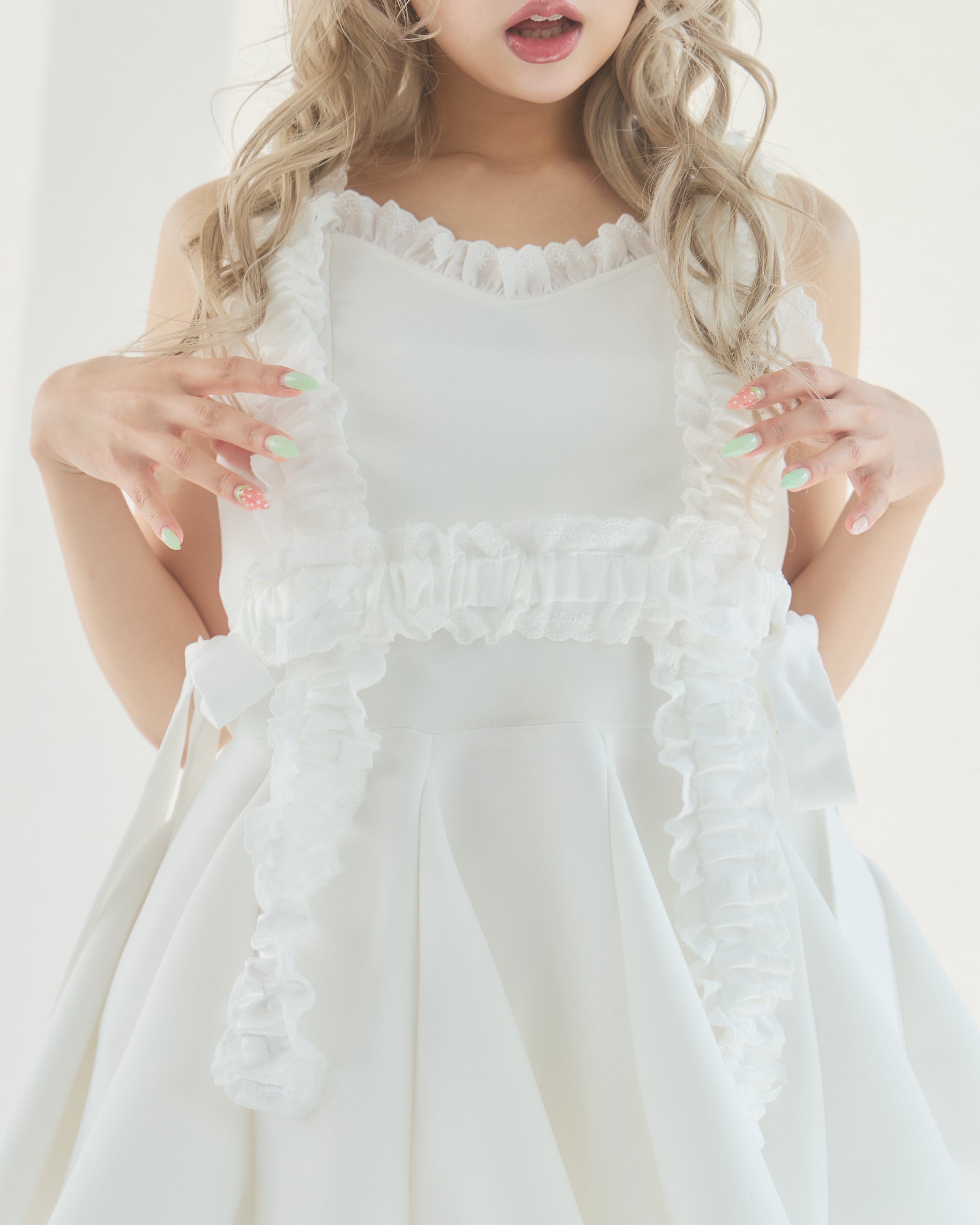 Starry⭐︎フリルレースリボンハーネス | lilLilly official webstore