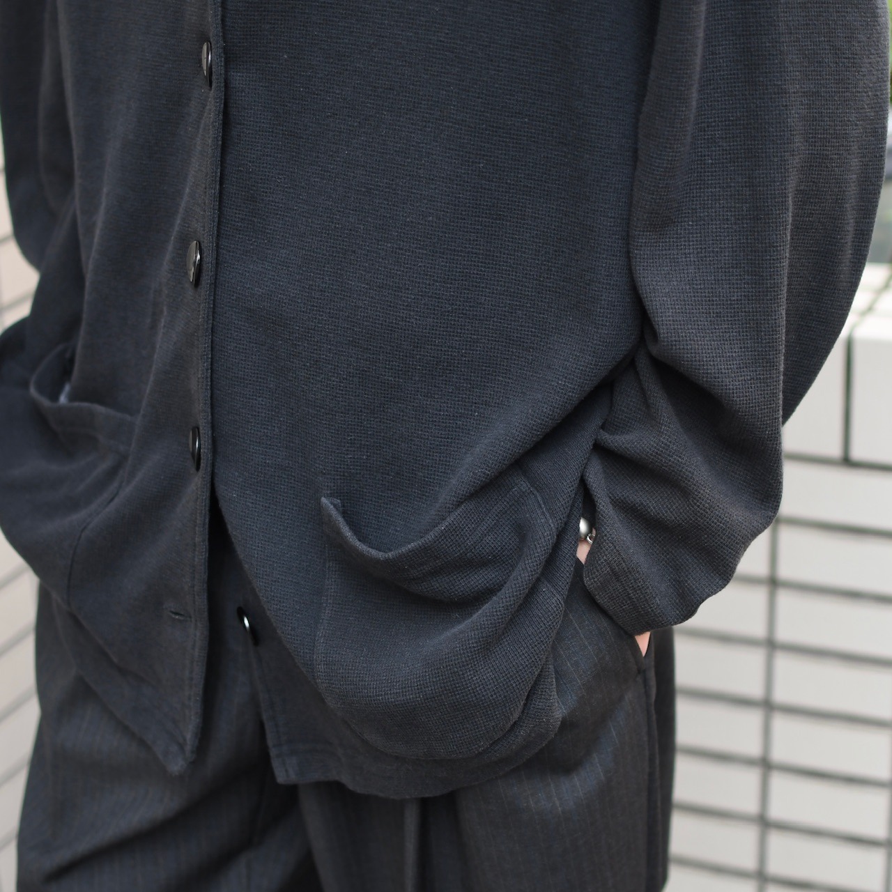 Hanes black thermal jacket