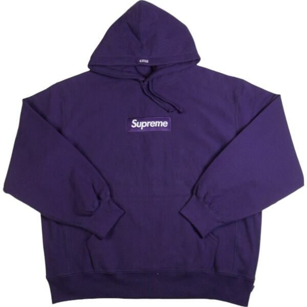 M Supreme Box Logo Hooded Dark Purple