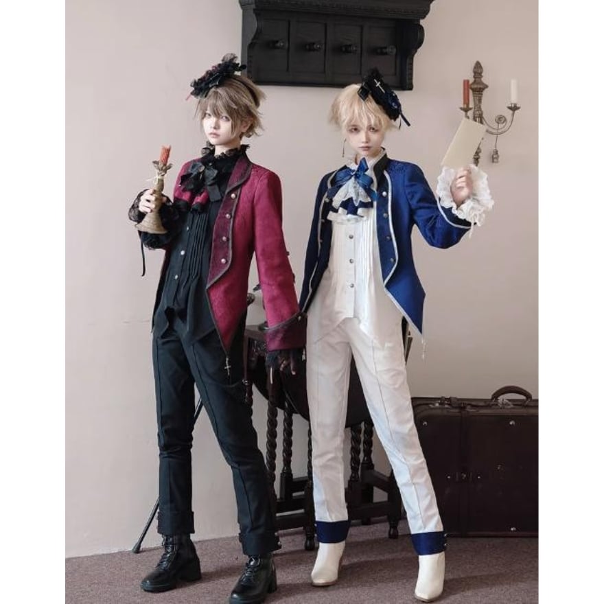 王子系ロリィタ セットアップ 少年装×ダークゴシック向け｜WithU
