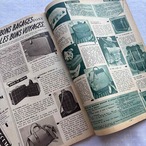 フランス古本　ヴィンテージ雑誌　婦人雑誌　ファッション・趣味　1950年代　JUIN 1956　12pscn29-2