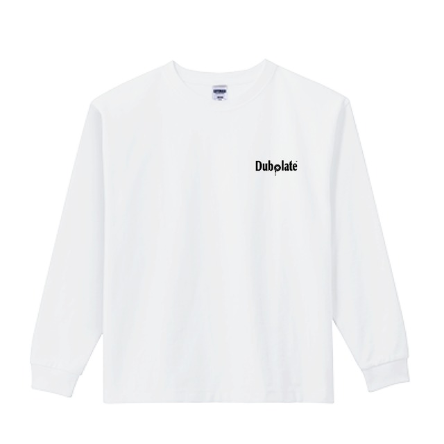 Dubplate™︎ Long Sleeve T-shirt MINI-White @̷REGGAE Mixxx Warehouse