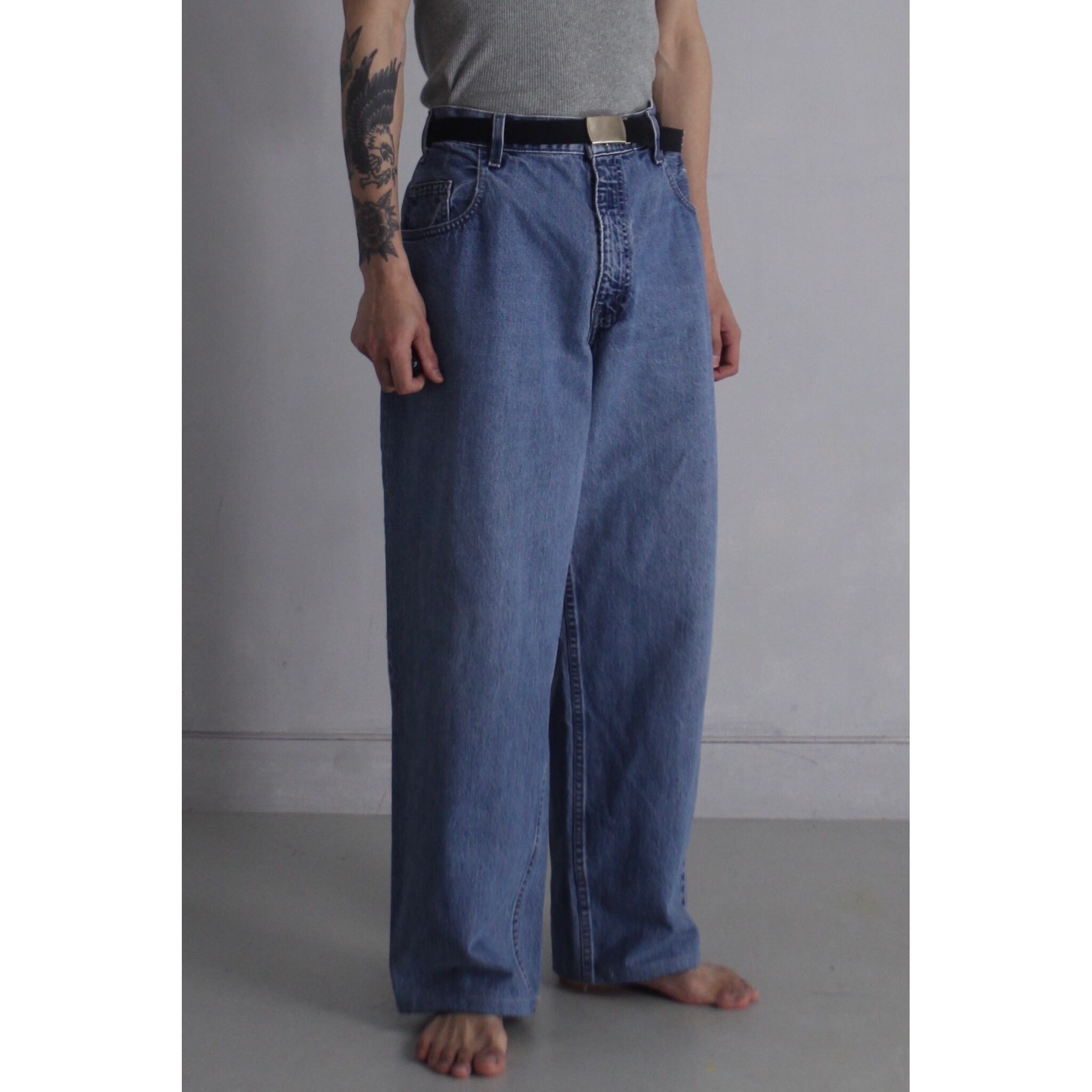 【FIFTY-FIFTY】00s Levi's silver tab wide silhouette denim pants -8686- | cv