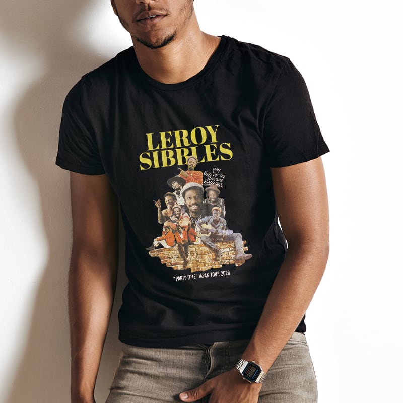 販売期間終了※ LEROY SIBBLES -HEPTONES- 2026ジャパンツアー限定T