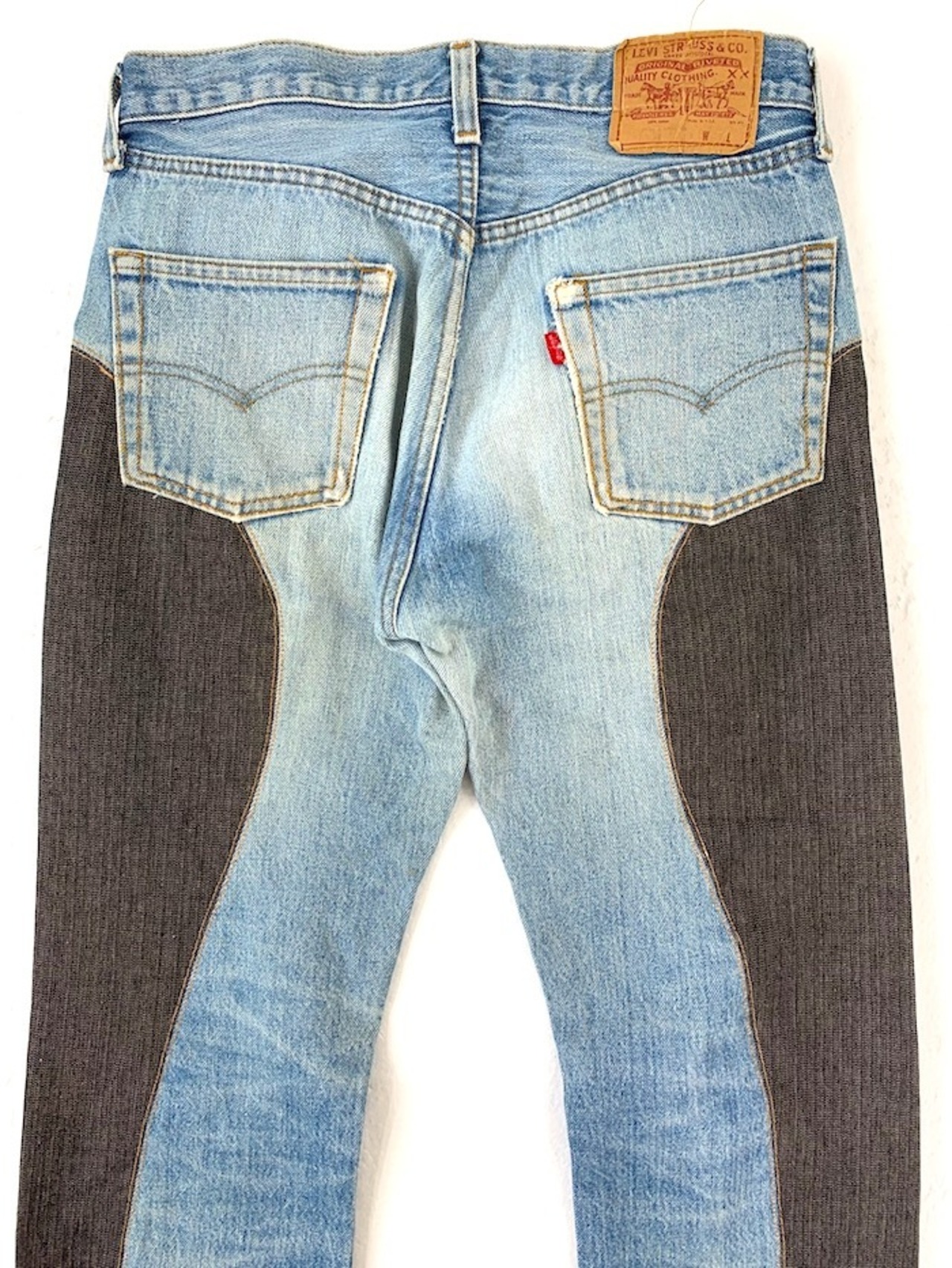 M-309  リーバイス Levis501レギュラー古着 1980年代　米国製刻印524   W 78cm(ぐるり） 股下 74cm