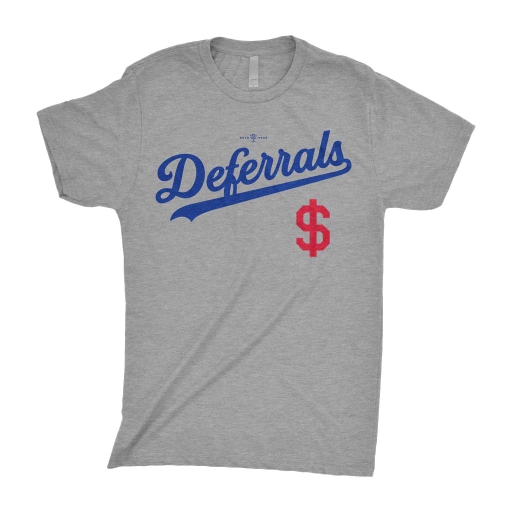 【日本未発売】Roto Wear Deferrals T-Shirt Tシャツ MLB ドジャース 大谷翔平 後払い