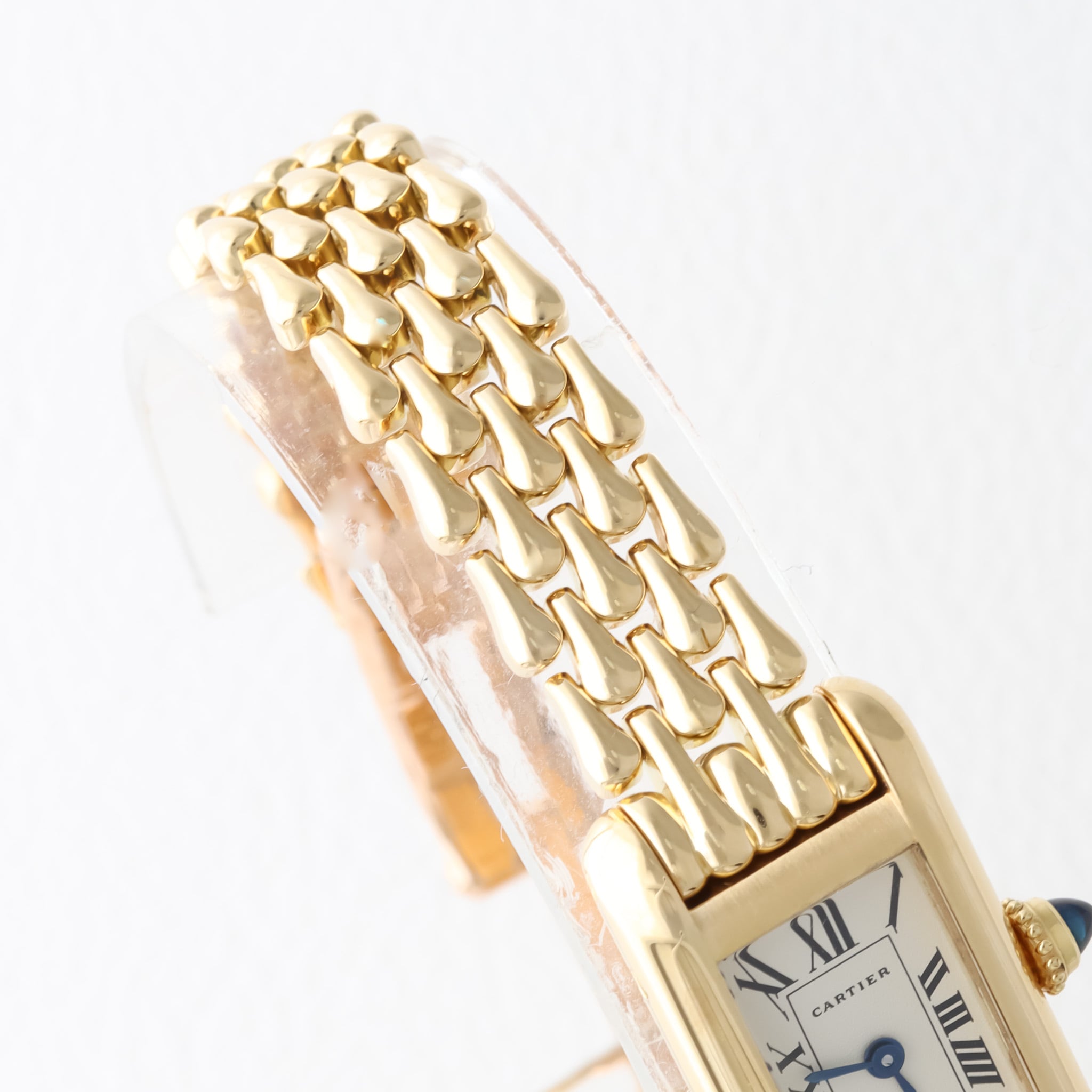 カルティエ タンクアロンジェ イエローゴールドブレスレット | Ante