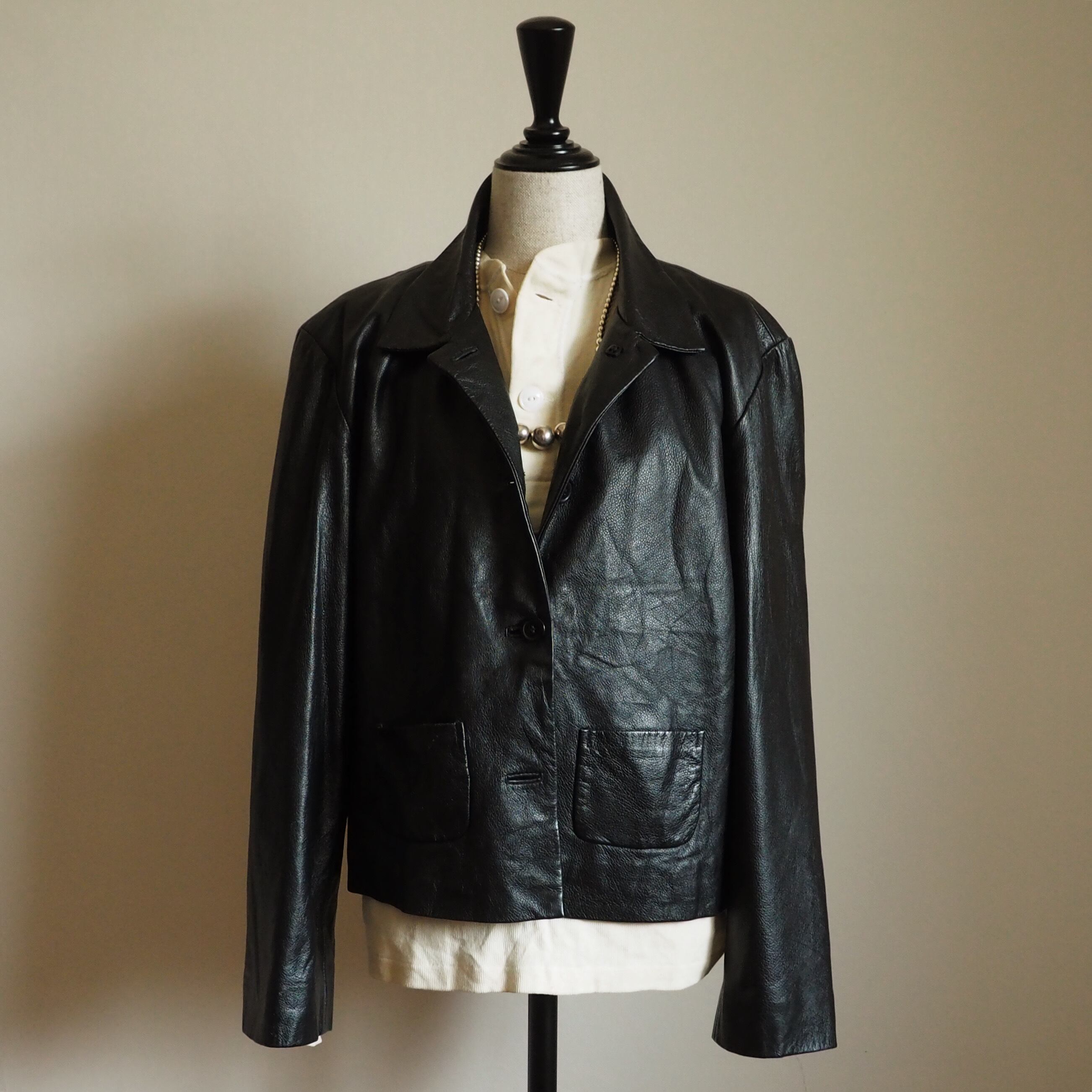 90〜00s Harve Benard leather jacket 90s harve benard Leather Jacket | nanika
