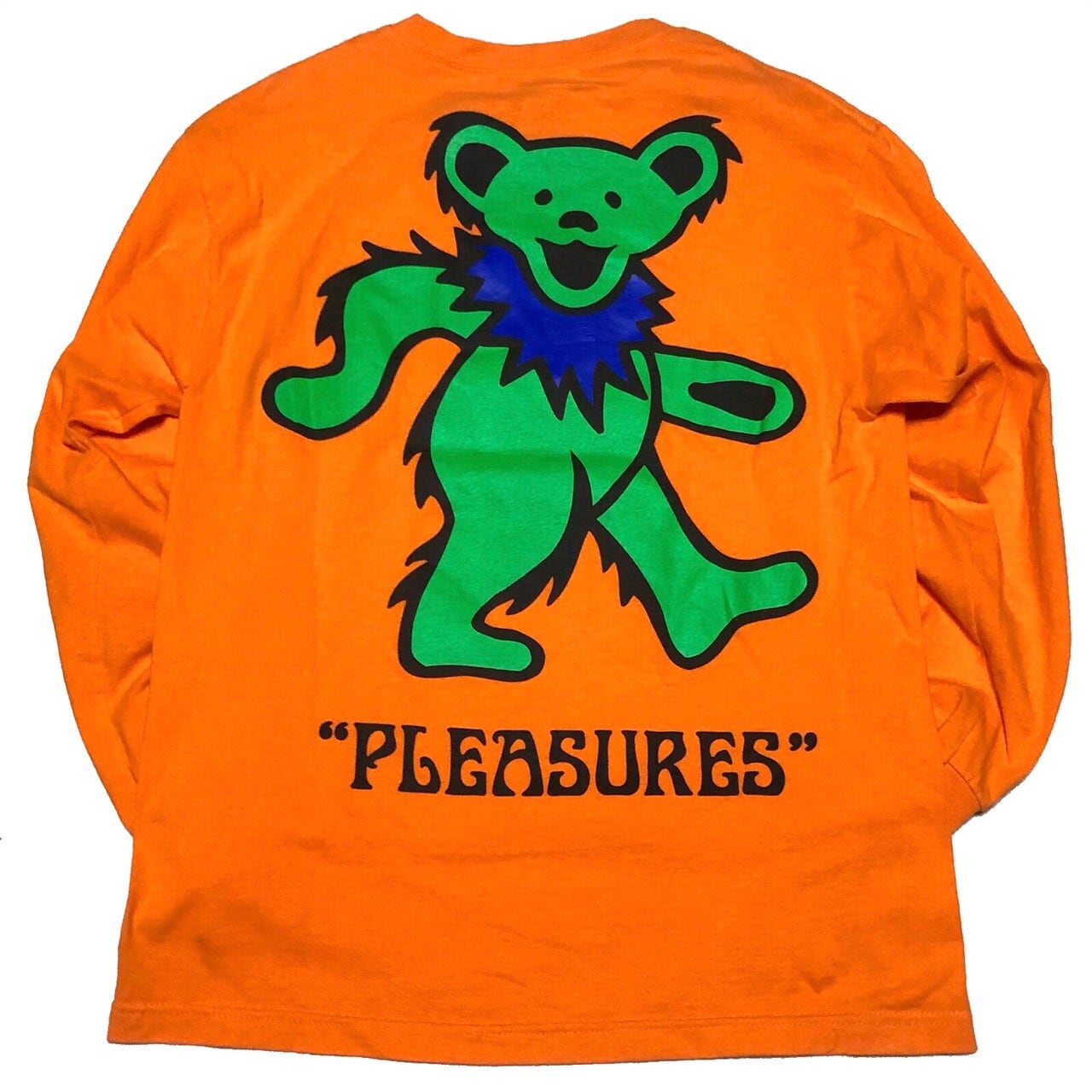 pleasures プレジャーズ グレイトフルデッド コラボ 長袖 Tシャツ