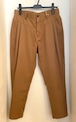 Stretch Twill Tapered Cropped Pants　Mocha