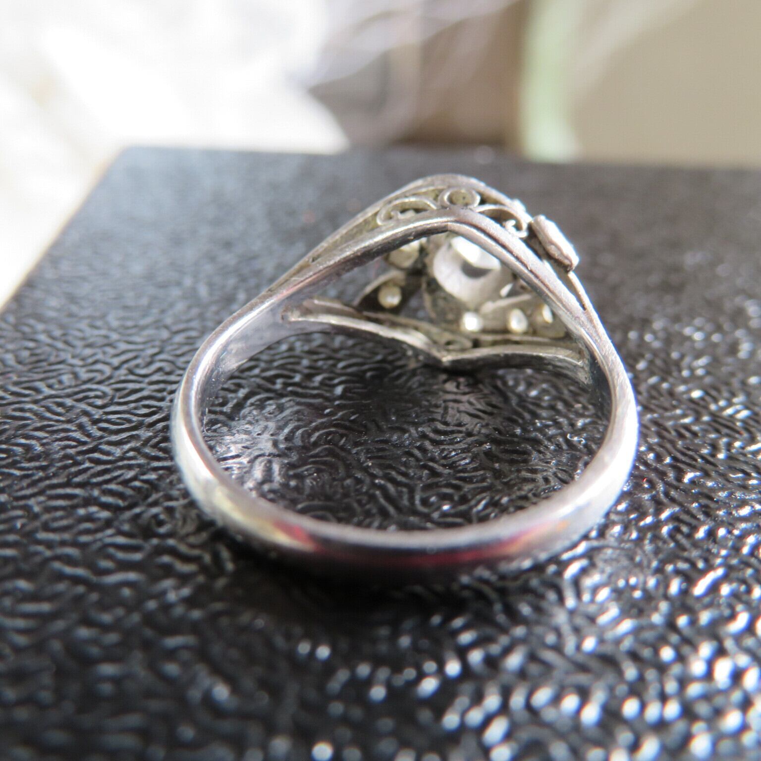 ヴィンテージ 上質ダイヤモンドのクラシカルリング