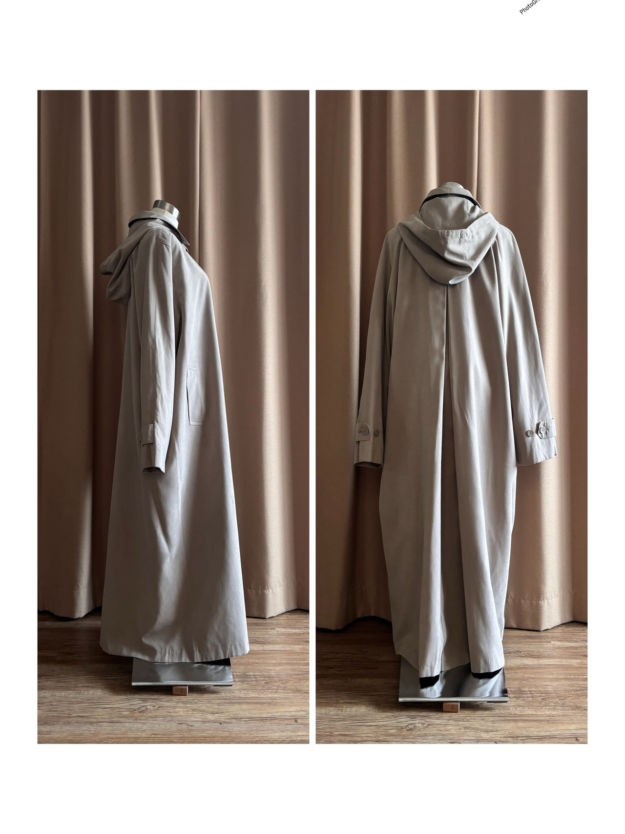 LONDON FOG soutien collar long coat-5013-10