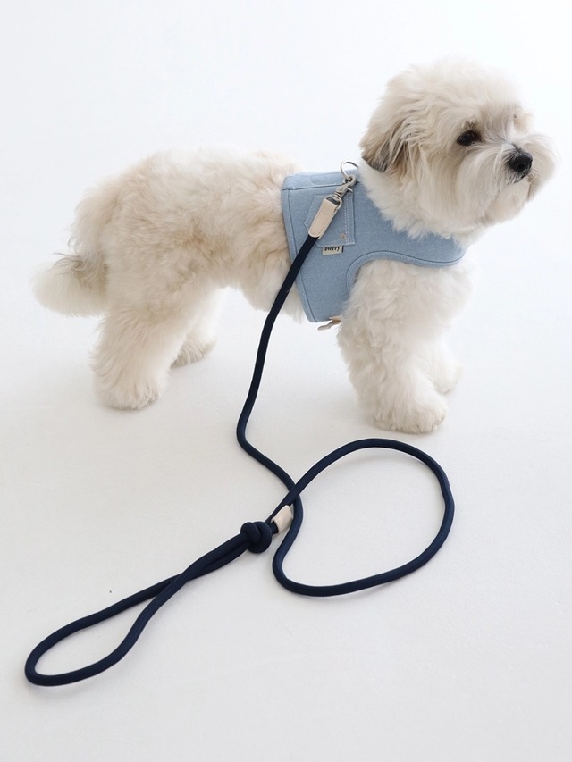 〈 即納アイテム 〉Dverry リード/ Hard rope leash (ネイビー)