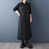 フード付き モード ワンピース 60027