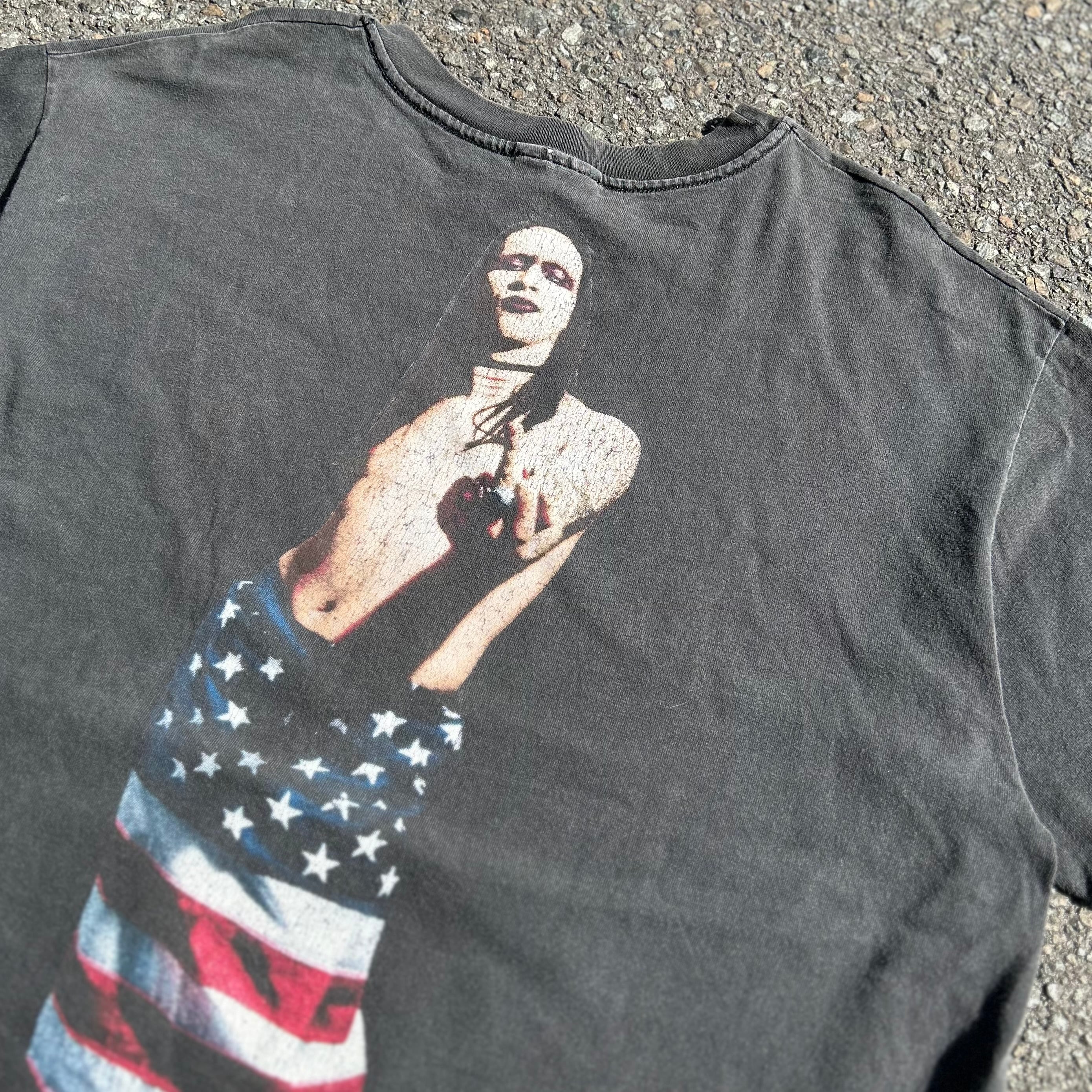 極上個体】90's Marilyn Manson Tee “Hello My Name Is Marilyn Manson